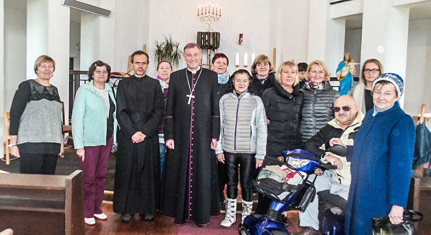 Arhibīskapa Zbigņeva Stankeviča vizīte Limbažos un Salacgrīvā