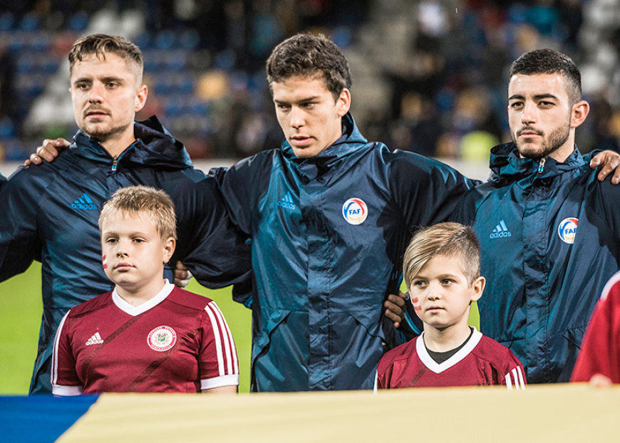 Arī viļķenietis Jānis Patriks atklāj  Latvijas – Andoras futbola spēli