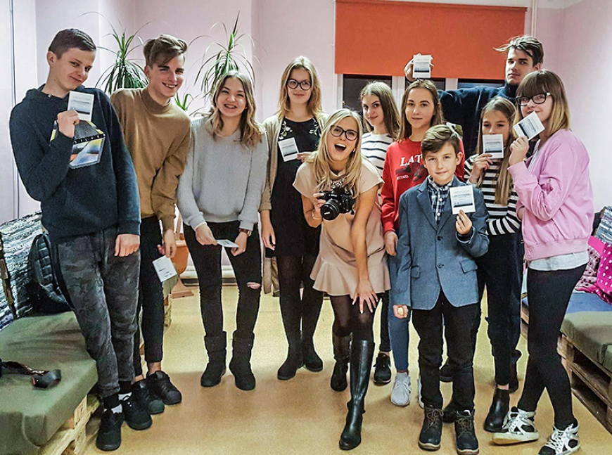 Limbažu jauniešus iedvesmo fotogrāfe Diāna Veinberga