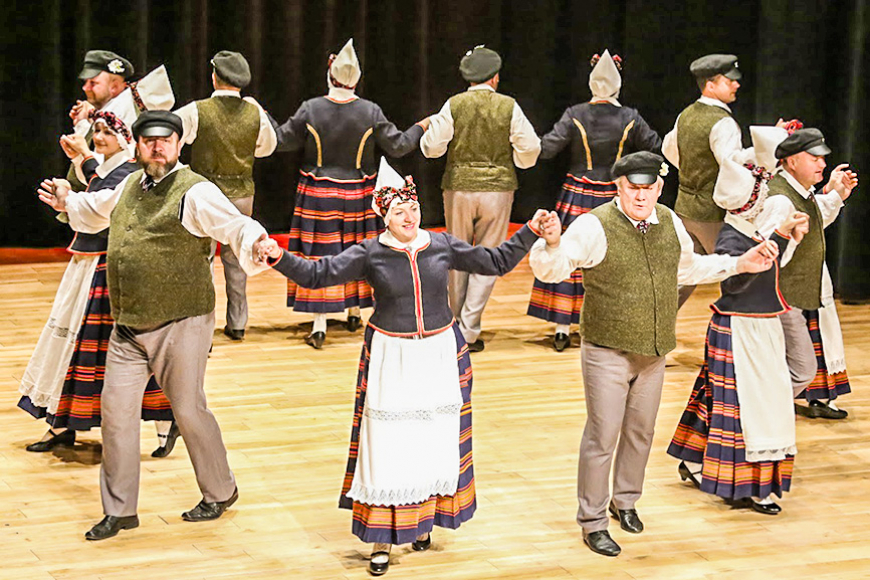 Salacgrīvas «Saiva» folkloras festivālā Lietuvā