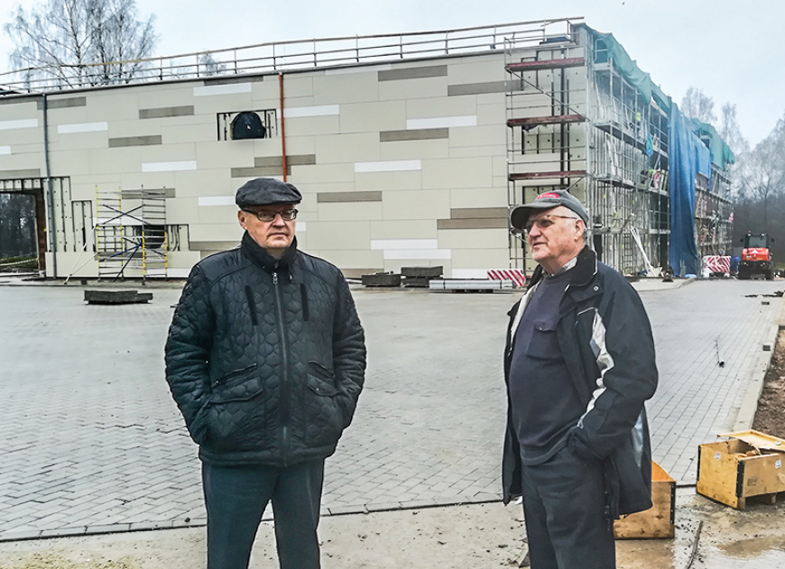Vēl mēneši trīs, un peldbaseins Limbažos būs gatavs!
