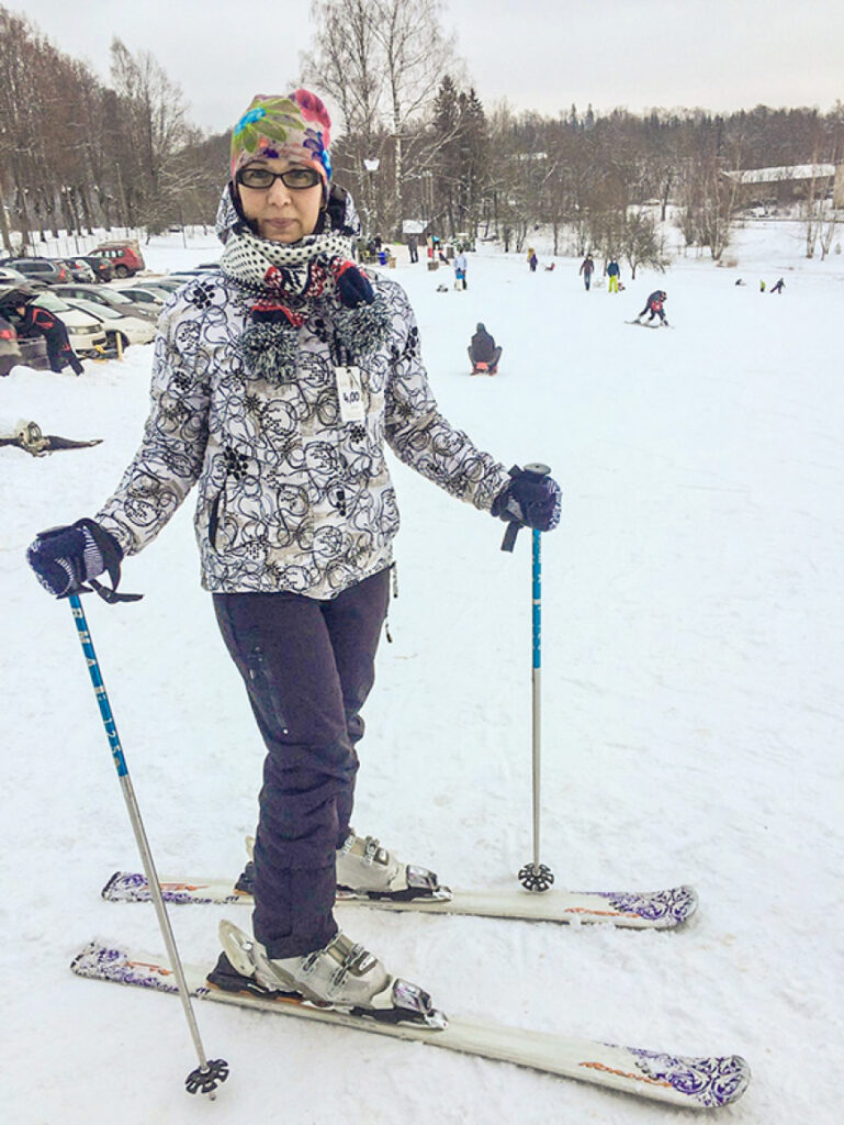 Limbažniece Dace allaž atrodas kustībā