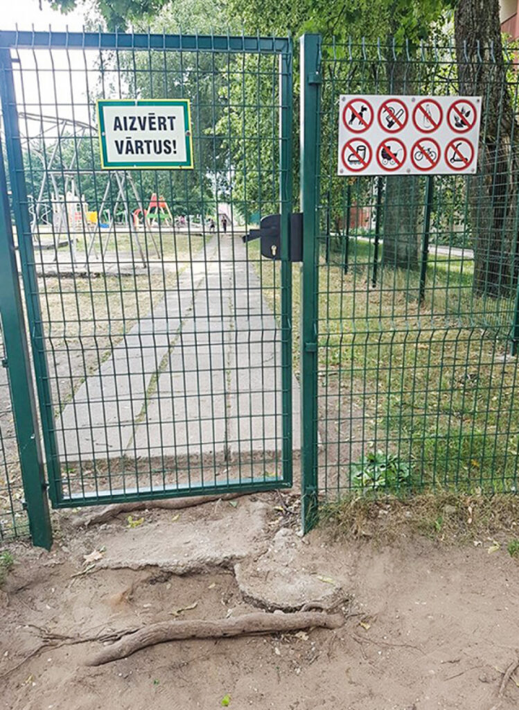 Pašvaldība apņemas sakārtot iebrauktuvi Limbažu stadionā