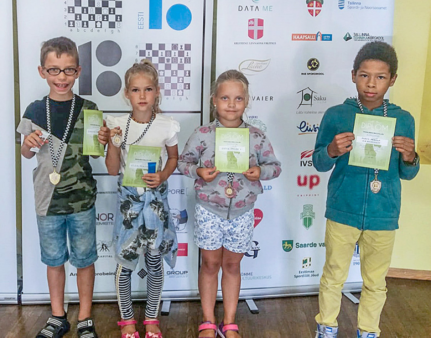 Limbažu jaunie šahisti startē Igaunijā