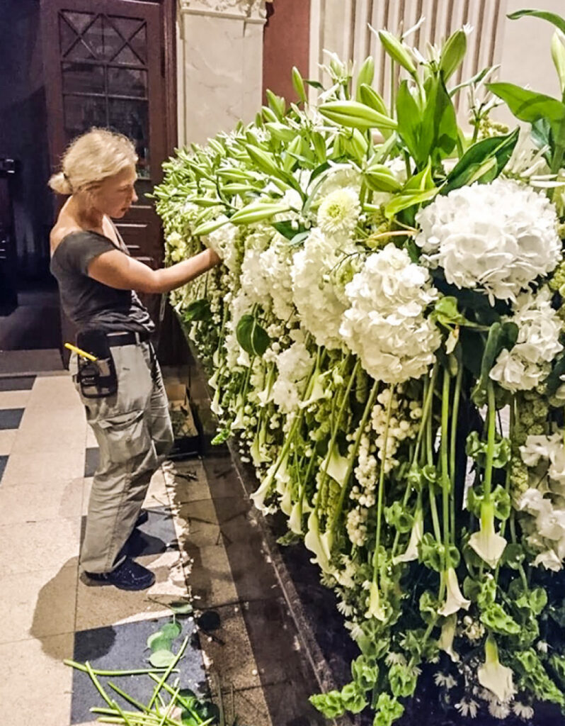 Kauņā pāvesta vizītes sagatavošanā piedalās mūspuses floriste