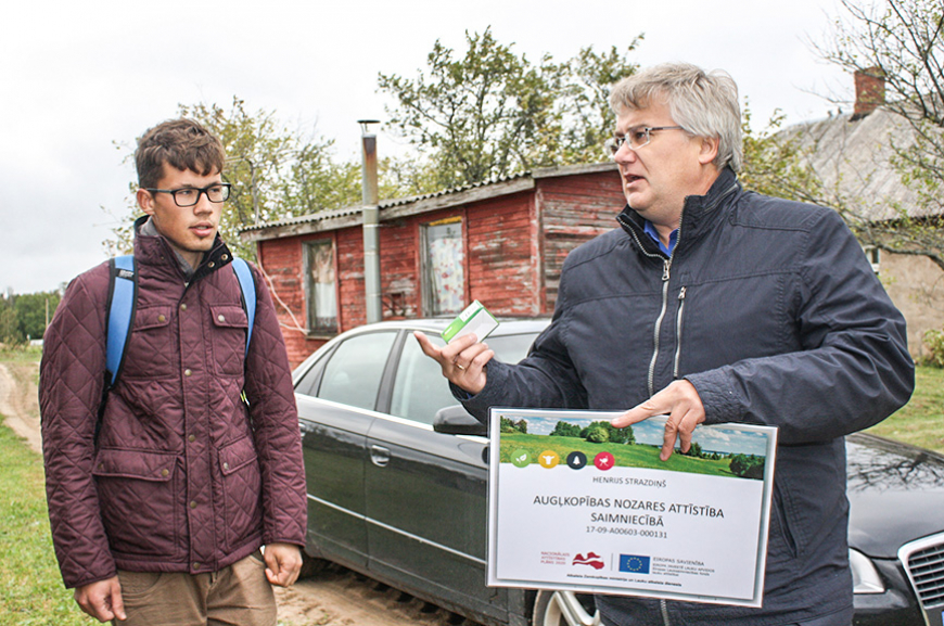 Zemnieki projektus īsteno atbildīgi