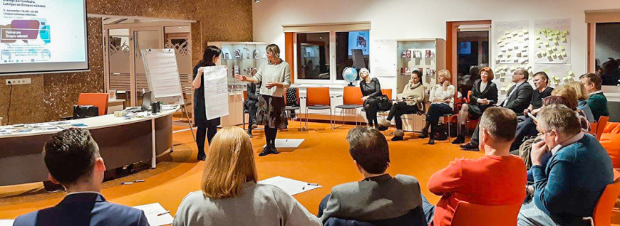 Diskusija par Limbažu, Latvijas un Eiropas nākotni