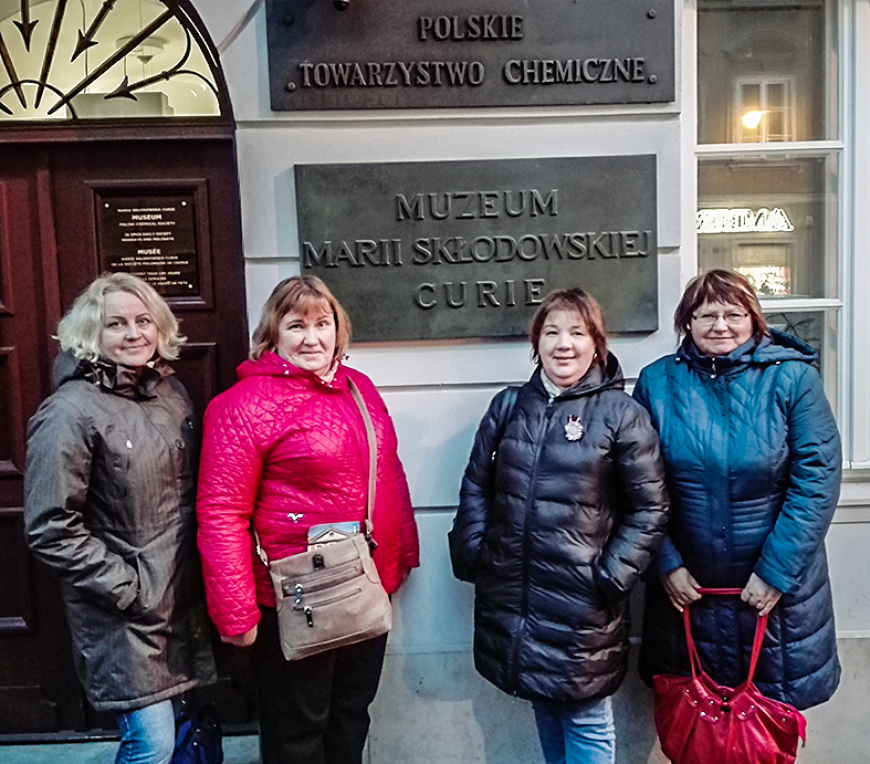 Liepupes skolotājas «Erasmus+» projektā apmeklē Poliju