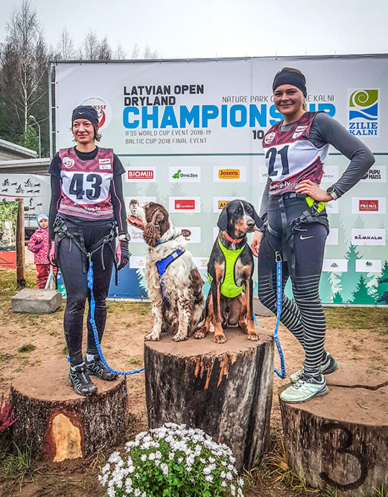 Mūspuses iedzīvotāji labi startē kanikrosa čempionātā