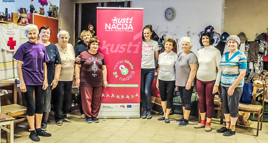 Salacgrīvieši kampaņā «Kustinācija»