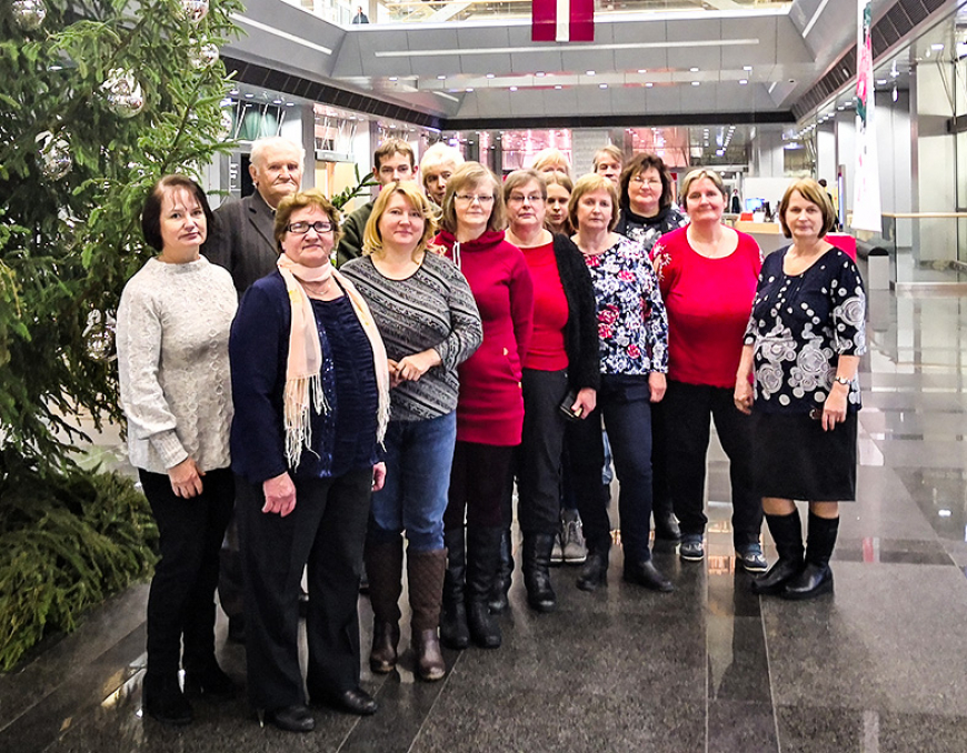 Vidrižu pagasta cītīgākie lasītāji ekskursijā Rīgā