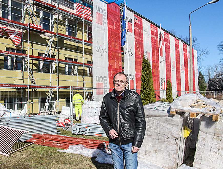 Limbažu kādreizējās celtniecības skolas pārmaiņu laiks
