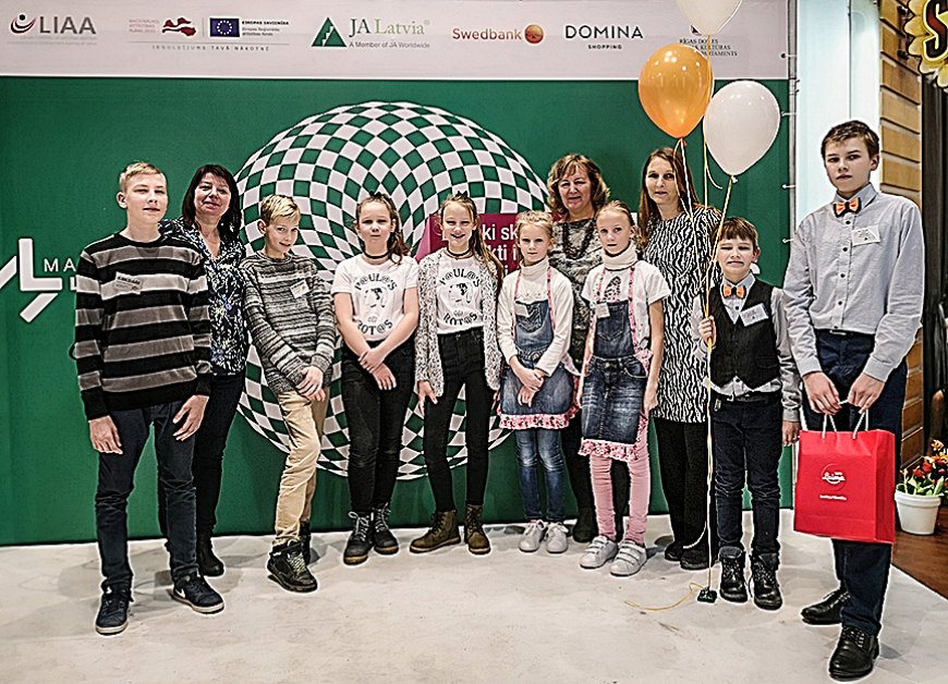 Pāles un Limbažu skolēnu mācību uzņēmumi piedalās «Citā bazārā»