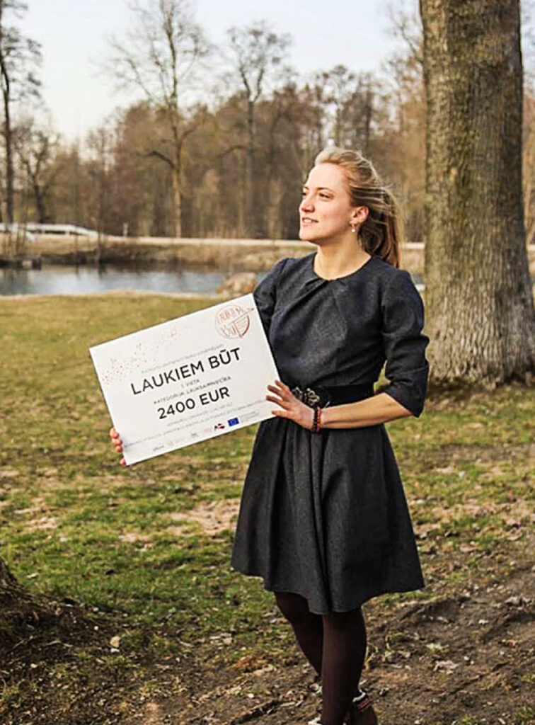 «Laukiem būt!» uzvar bijusī lēdurdziete Dace Damberga