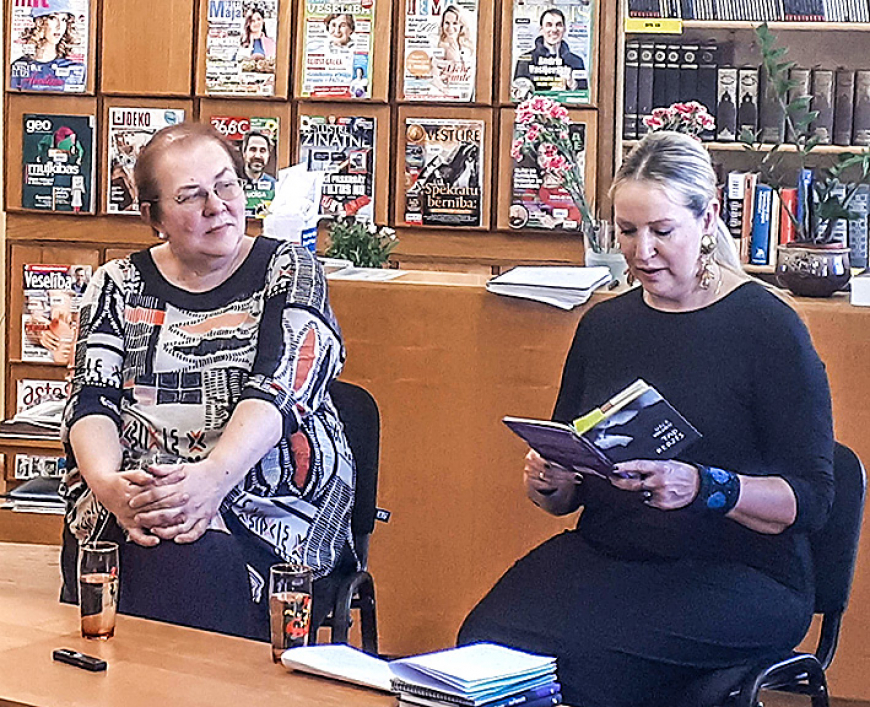Dace Vīgante salacgrīviešus šarmē ar klasiku