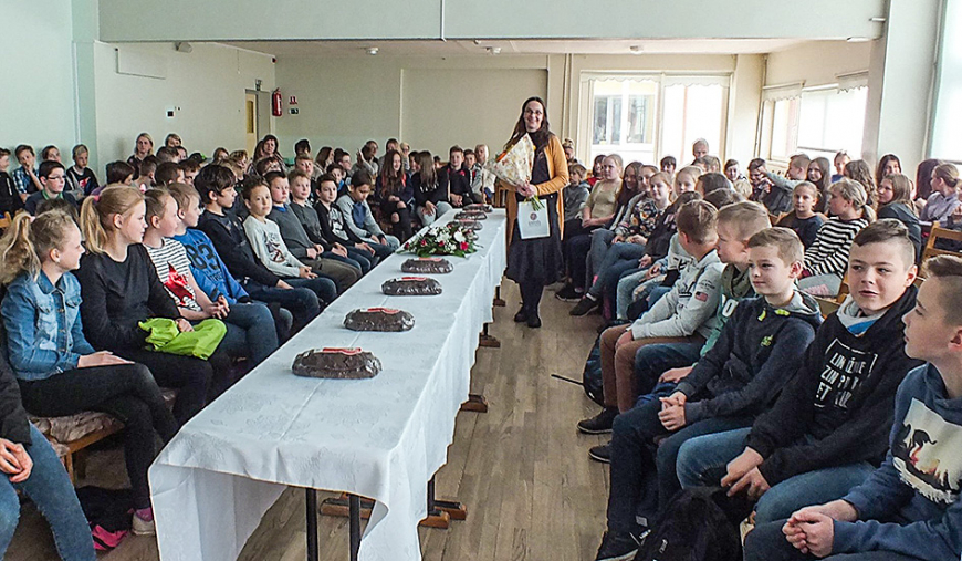 Limbažu sākumskola piedalās akcijā «Atpakaļ uz skolu»