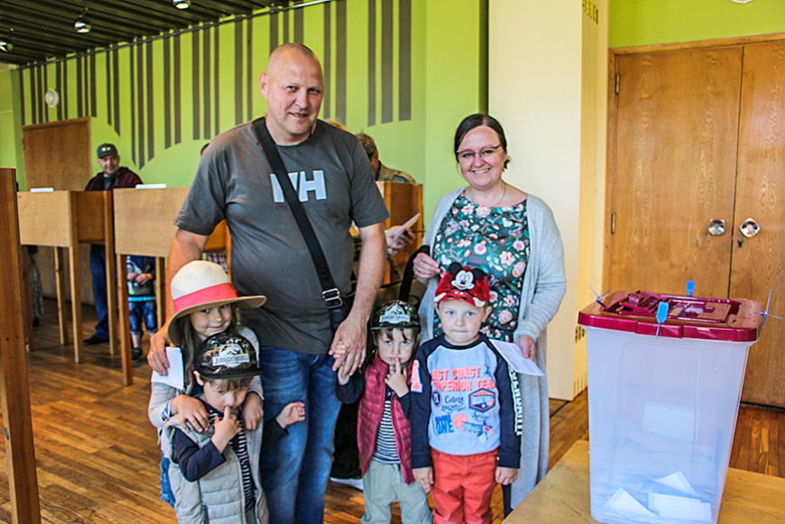 Salacgrīvā lielāka aktivitāte nekā iepriekšējās EP vēlēšanās