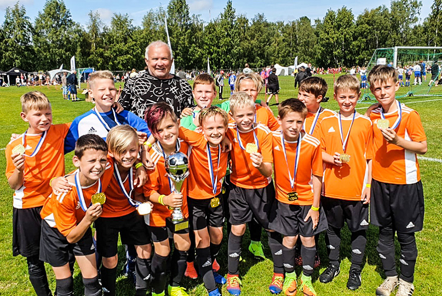 Mūsu futbolisti otroreiz uzvar turnīrā «Wasa Cup» Somijā