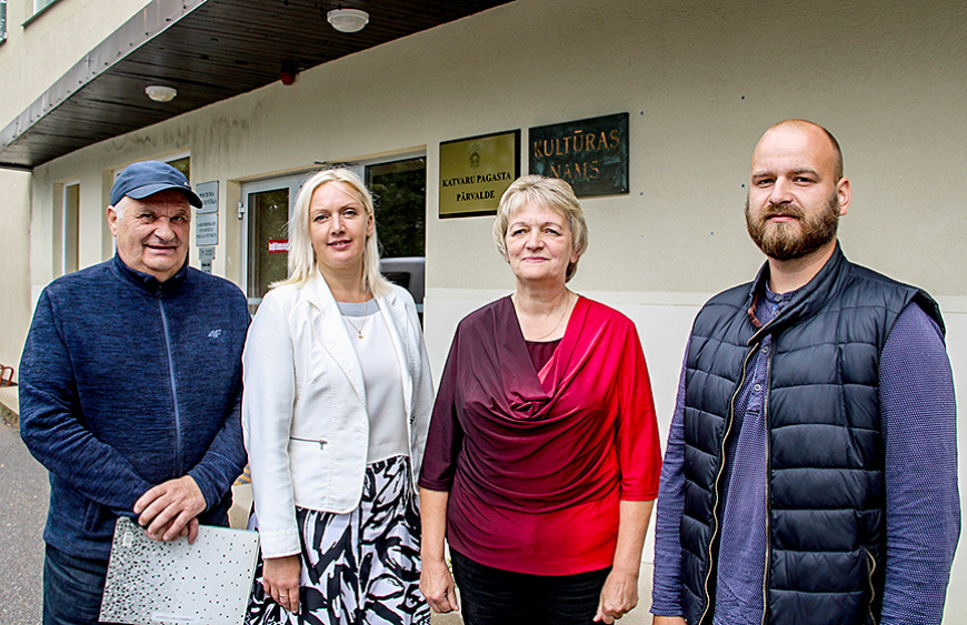 Novada pašvaldības atbalsts ir, pašiem vien jādarbojas