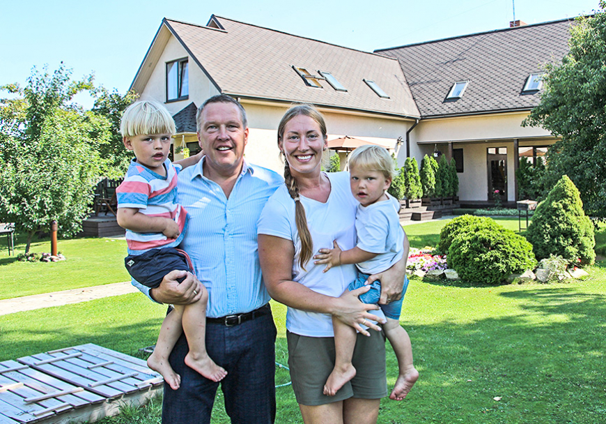 Viesiem piedāvā atpūtu pie dabas ar pilsētas komfortu