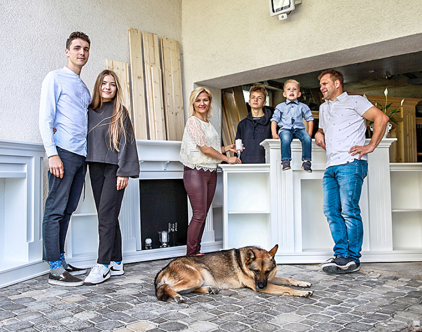 Sava biznesa niša mājas dvēselei