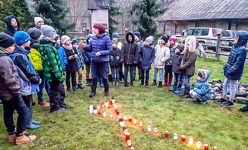 Ainažos godina Krišjāņa Valdemāra piemiņu