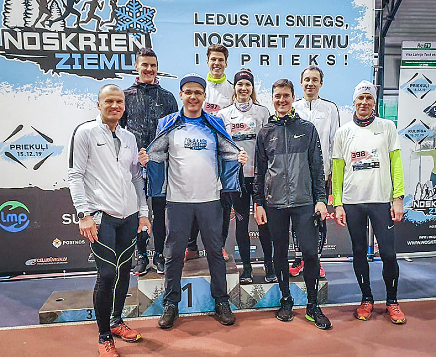 Mūspuses aktīvisti sporto Kuldīgā