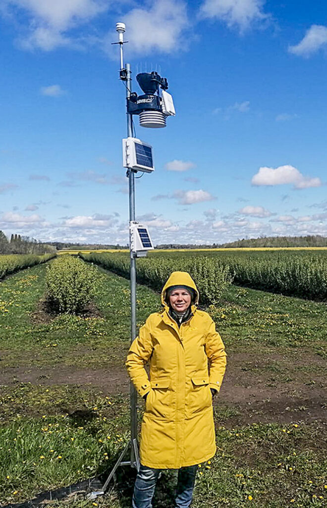 «Krogzemei» uzstāda meteoroloģisko iekārtu