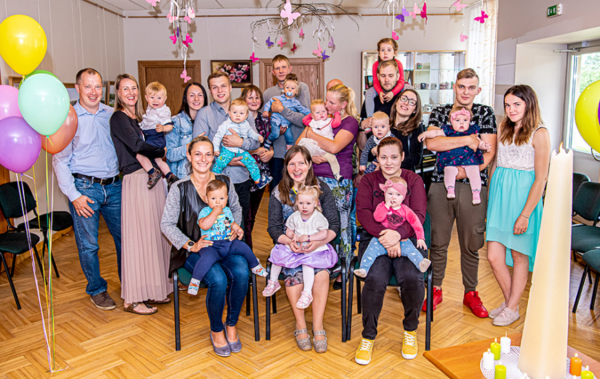 Katvaru pagasta saimē uzņem jaunos iedzīvotājus