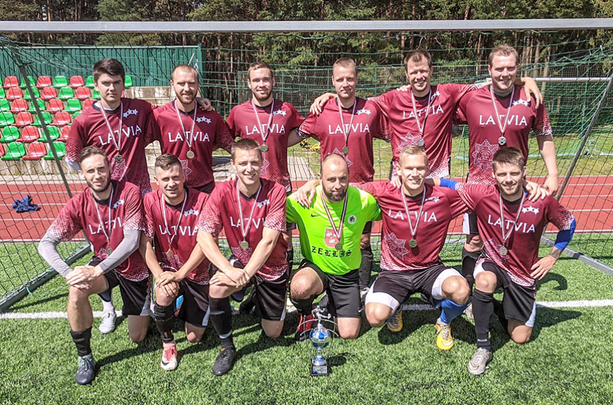 Limbažu daļas ugunsdzēsēji  IeM atklātajā čempionātā futbolā