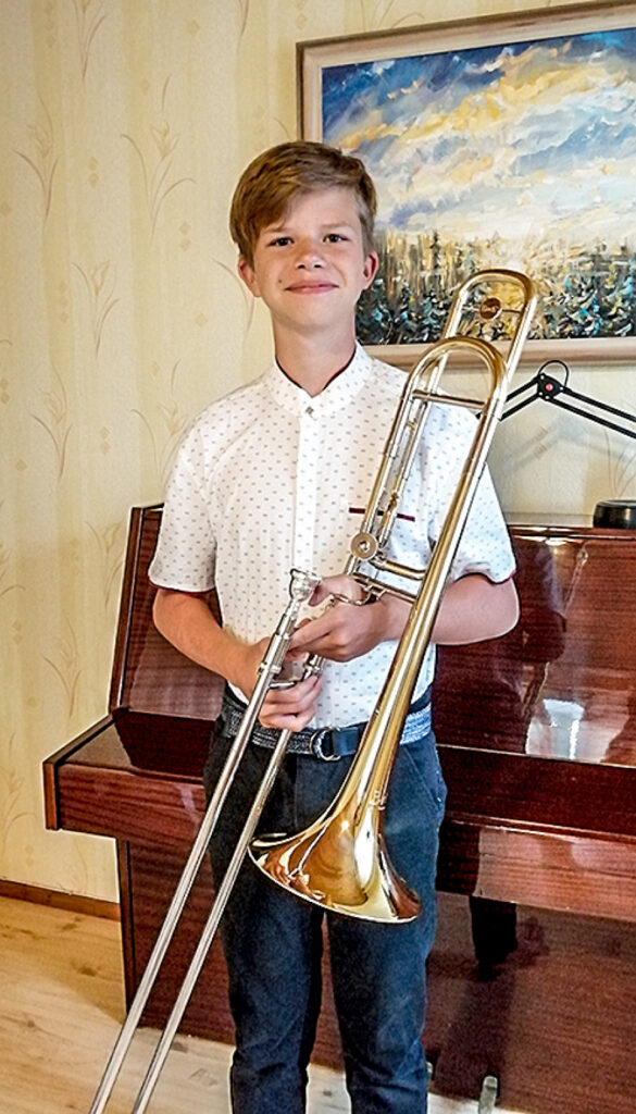 Franča Jāņa Vilemsona sapnis par trombonu piepildījies