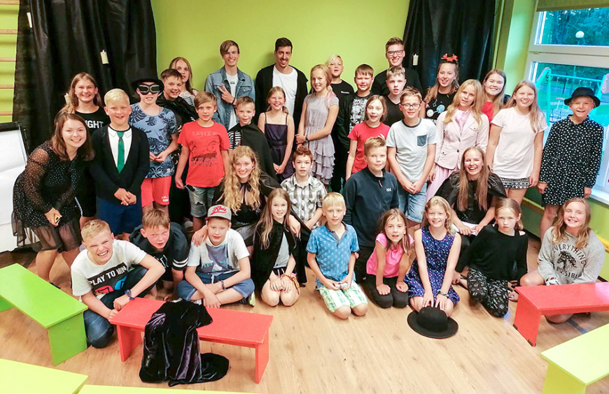 Salacgrīvā «Cūkkārpas vasaras skola»