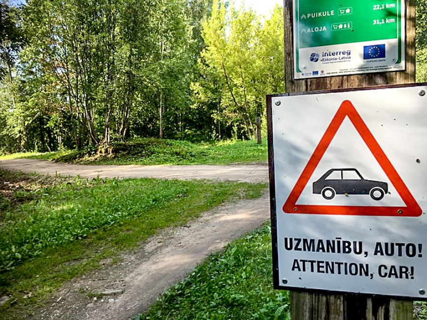 Uzlabota satiksmes drošība uz “zaļā ceļa” Limbažu pievārtē