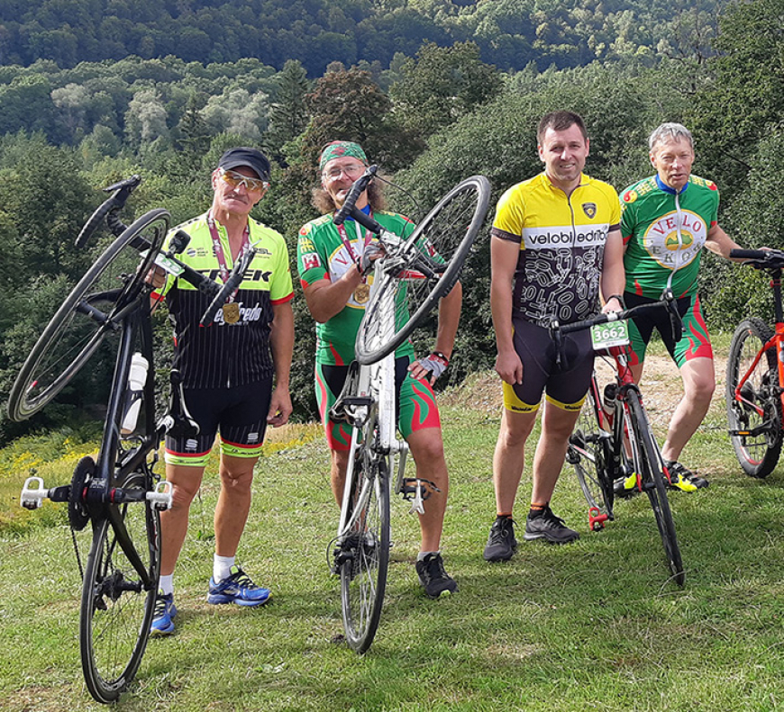 Mūspuses velosipēdisti startē Latvijas riteņbraucēju Vienības braucienā