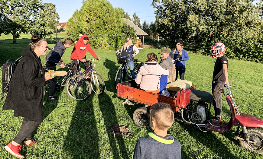 Vidrižnieki otro gadu rīko izbraucienu pa Melngaiļa takām