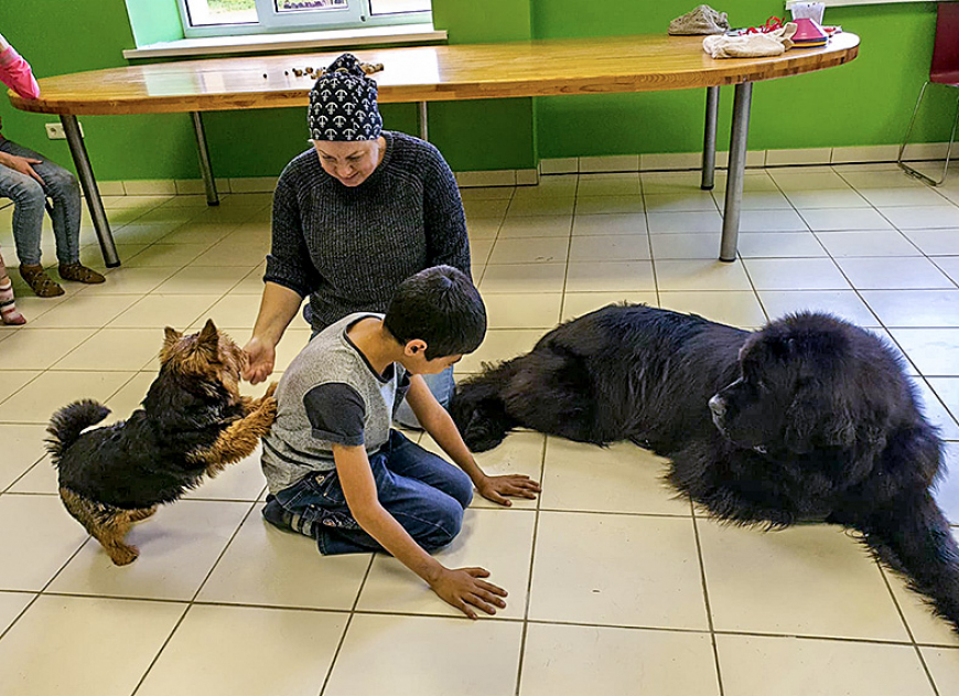 Limbažu novada speciālā pamatskola sadarbosies ar kanisterapeiti