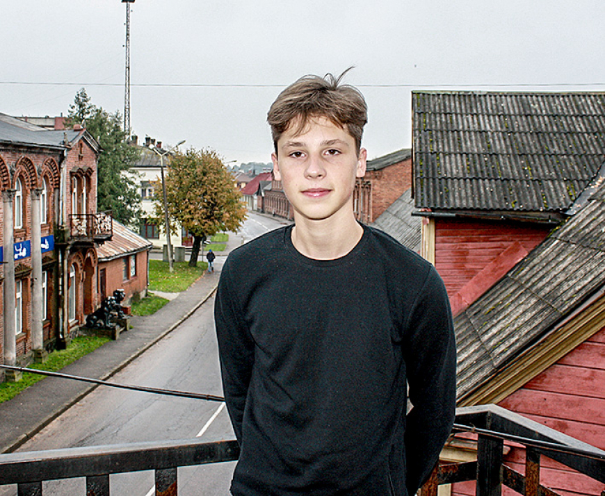 Rinaldam patīk palīdzēt un komunicēt ar cilvēkiem