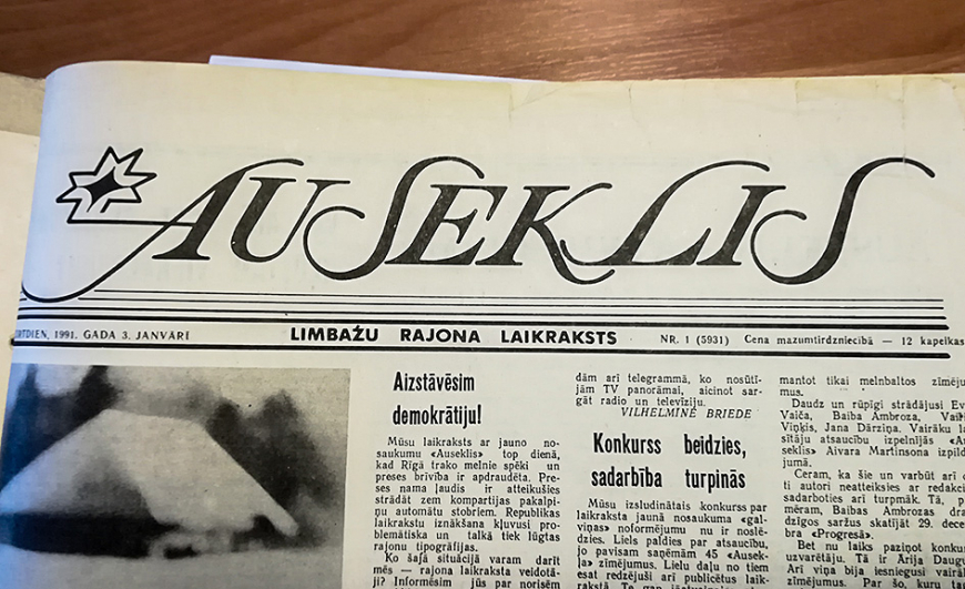 Par «Ausekli» un notikumiem, kas kļūst vēsture