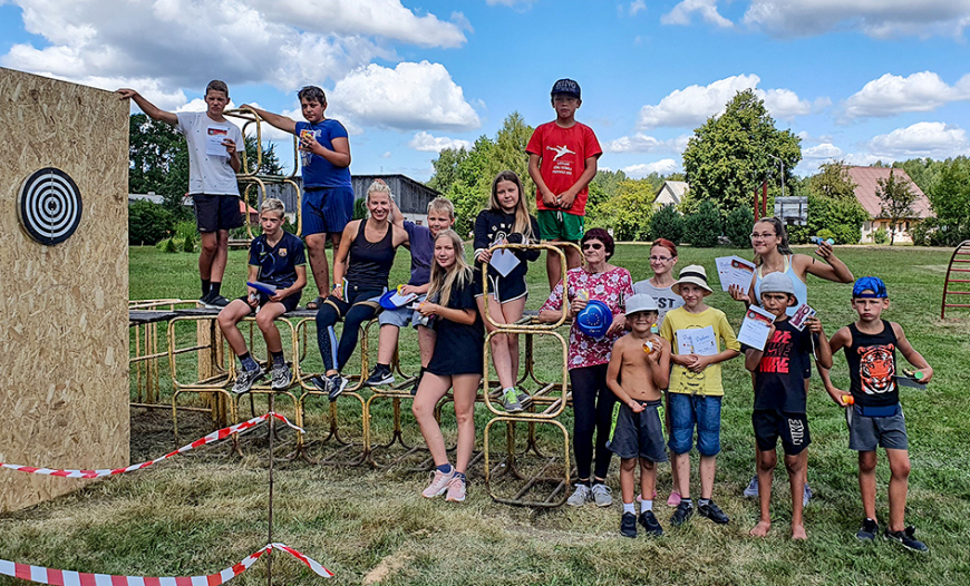Staiceles Līvānciemā sportiskajām aktivitātēm liela piekrišana