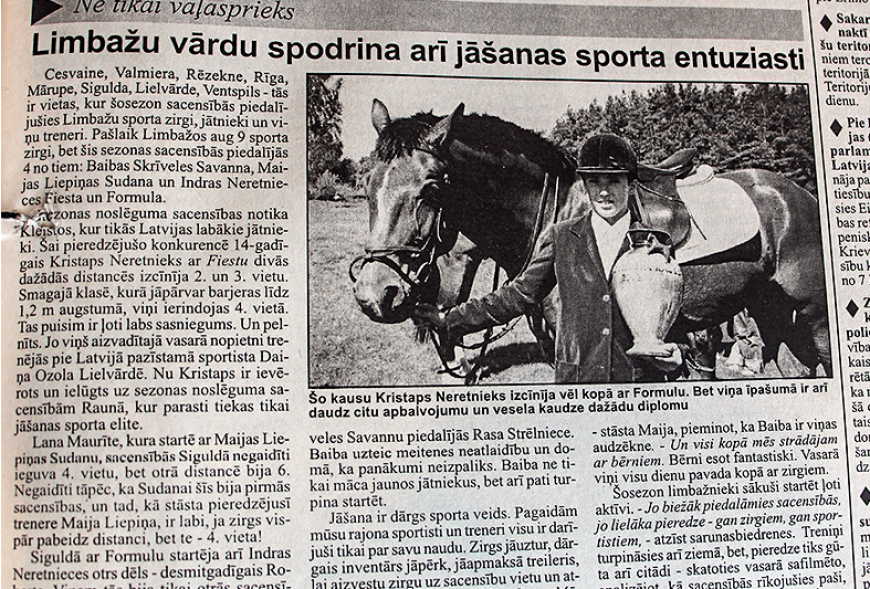 Šodien jātur īkšķi par Kristapu Neretnieku
