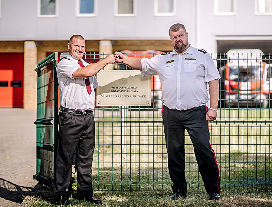 VUGD Vidzemes reģiona brigādes vadībā pārmaiņas