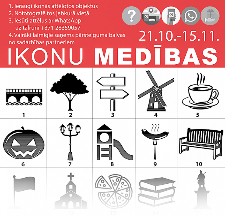 Aicina piedalīties Ikonu medībās