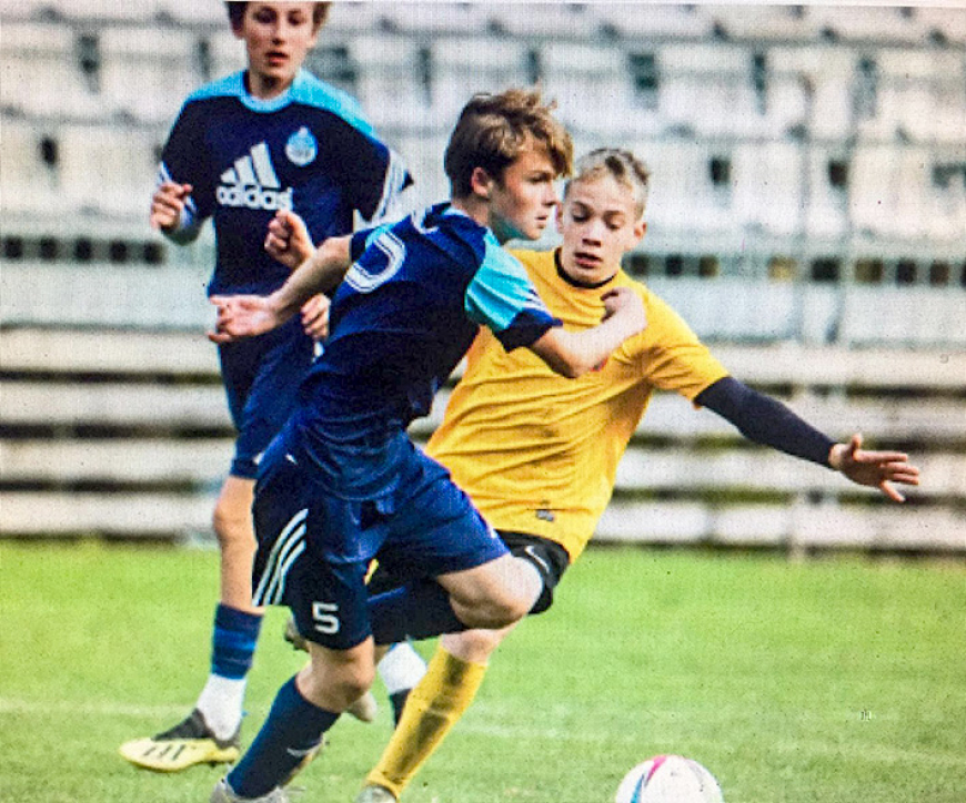 LFF Futbola akadēmijas nometnē – arī mūsu sporta skolas audzēkņi