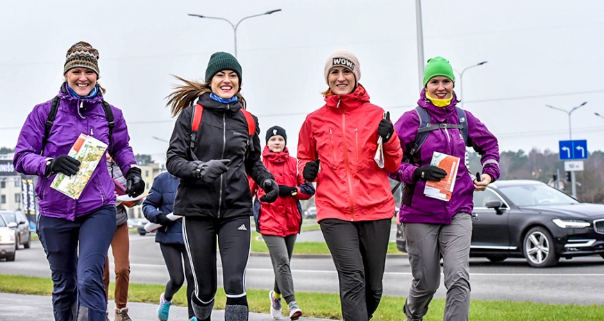 Mūspuses skrējējas veiksmīgi startē Rīgas rogainingā