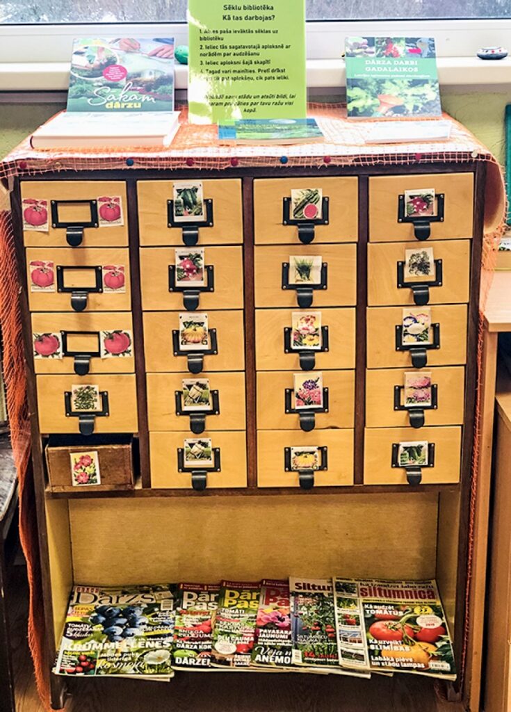 Skultē darbojas Sēklu bibliotēka