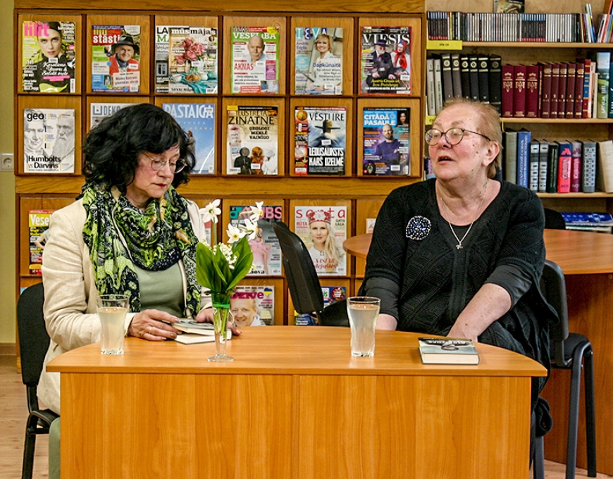 Salacgrīvas bibliotēkā aizsācies sarunu cikls «Literārā mentalitāte»