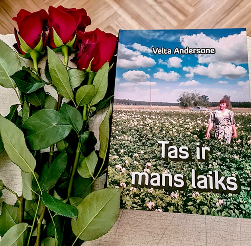 Staiceliete sarakstījusi grāmatu «Tas ir mans laiks»