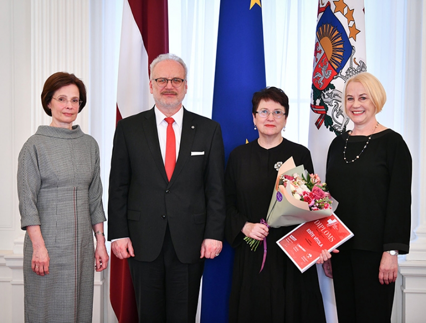 Vidrižu ģimenes ārstei Edītei Vītolai nozīmīga profesionālā balva