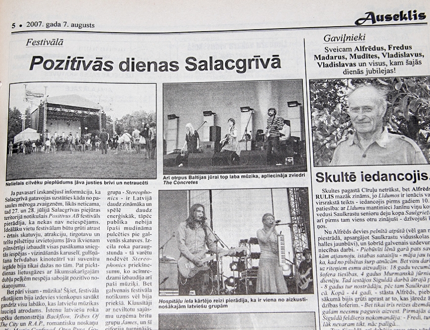 Festivāla «Positivus» ēra Salacgrīvā beigusies