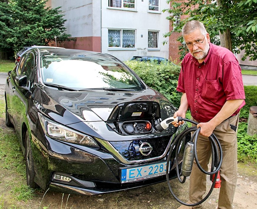 Nākotnes transportlīdzeklis – elektroauto